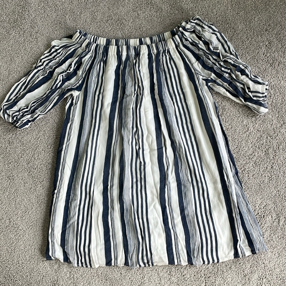 Off the shoulder dress
